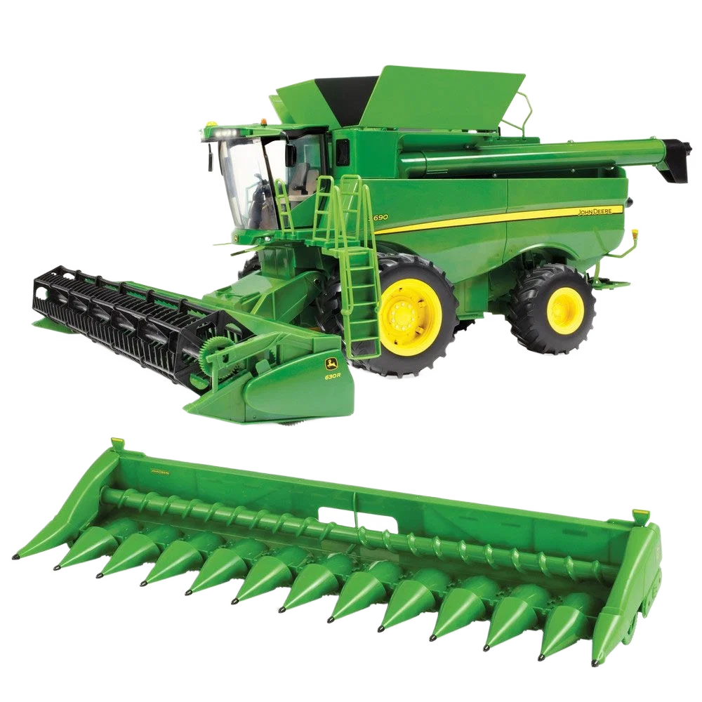 High-Performance TOMY 1 16 Scale Big Farm John Deere S690 Combine Luxury