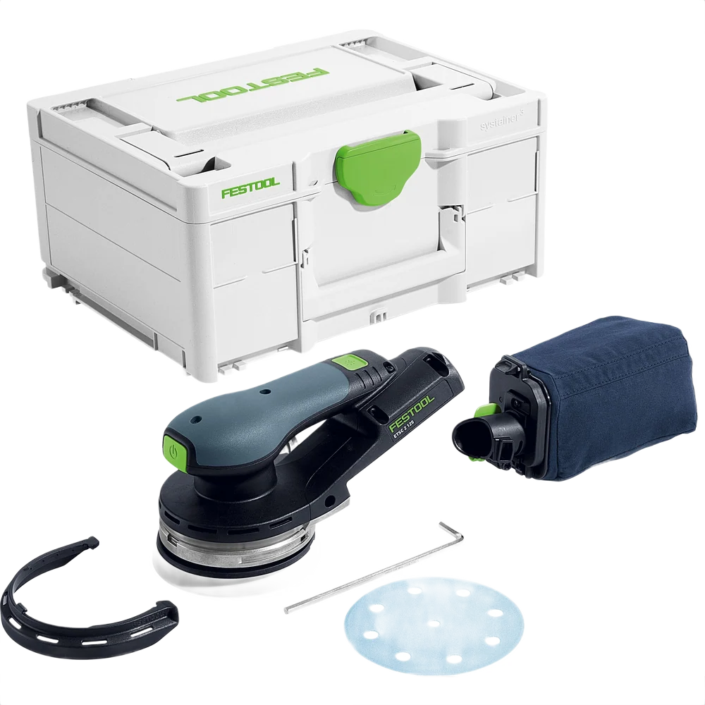 Eco-Friendly Festool ETSC 2 125-Basic Cordless Random Orbit Sander Modern