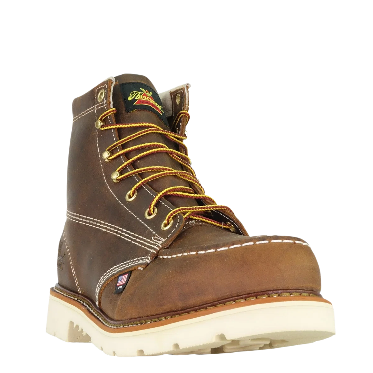 Expertly Made Thorogood American Heritage Trail Crazyhorse Safety Toe Moc Wedge Boots 9.5D Solid