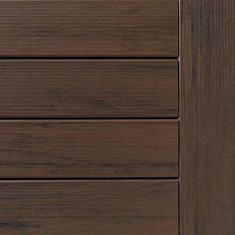 Efficient TimberTech 20 ft. PRO® Legacy Collection Square Shoulder Mocha Quality