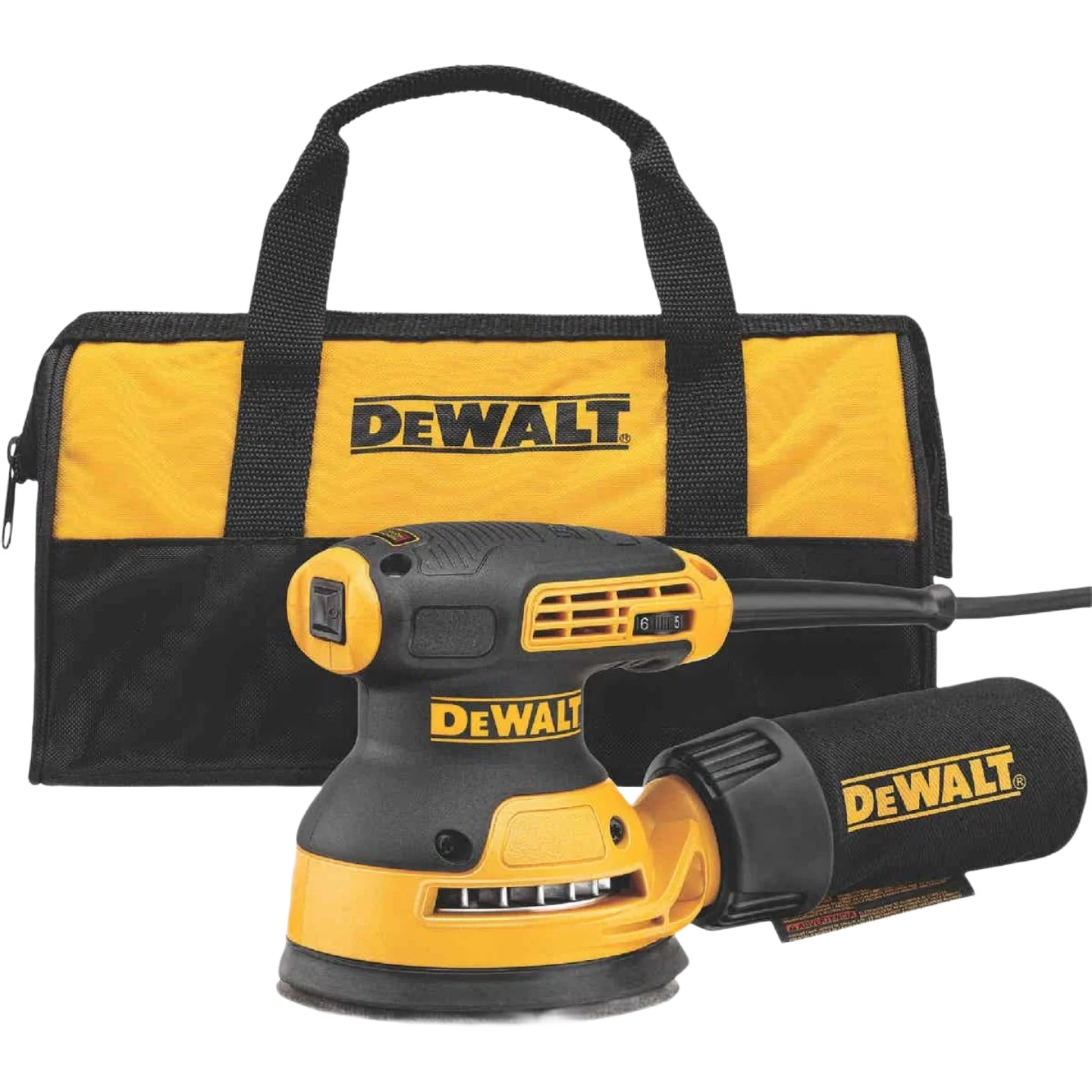 High-Performance DEWALT 5 Variable Speed Random Orbit Sander Kit Genuine