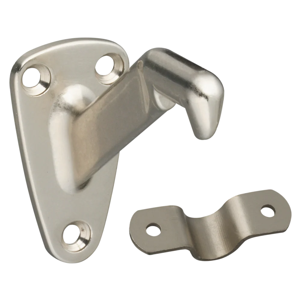 Advanced National Hardware Satin Nickel Zinc Handrail Bracket with Steel Strap Carefully Designed