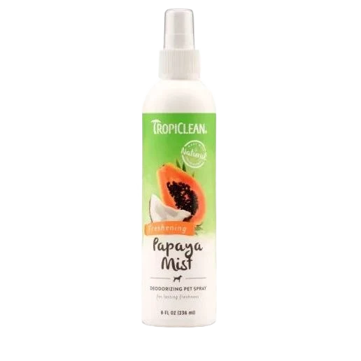 Lightweight TropiClean Papaya Mist Deodorizing Pet Spray 8 oz. Innovative