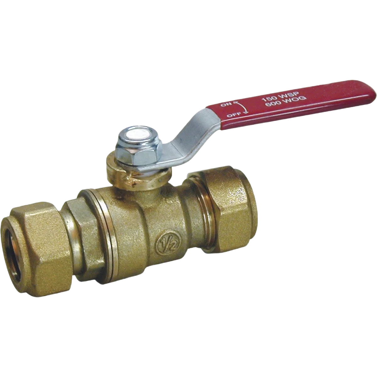 User-Friendly ProLine 1 2 In. C Forged Brass Ball Valve Compression End Healthy