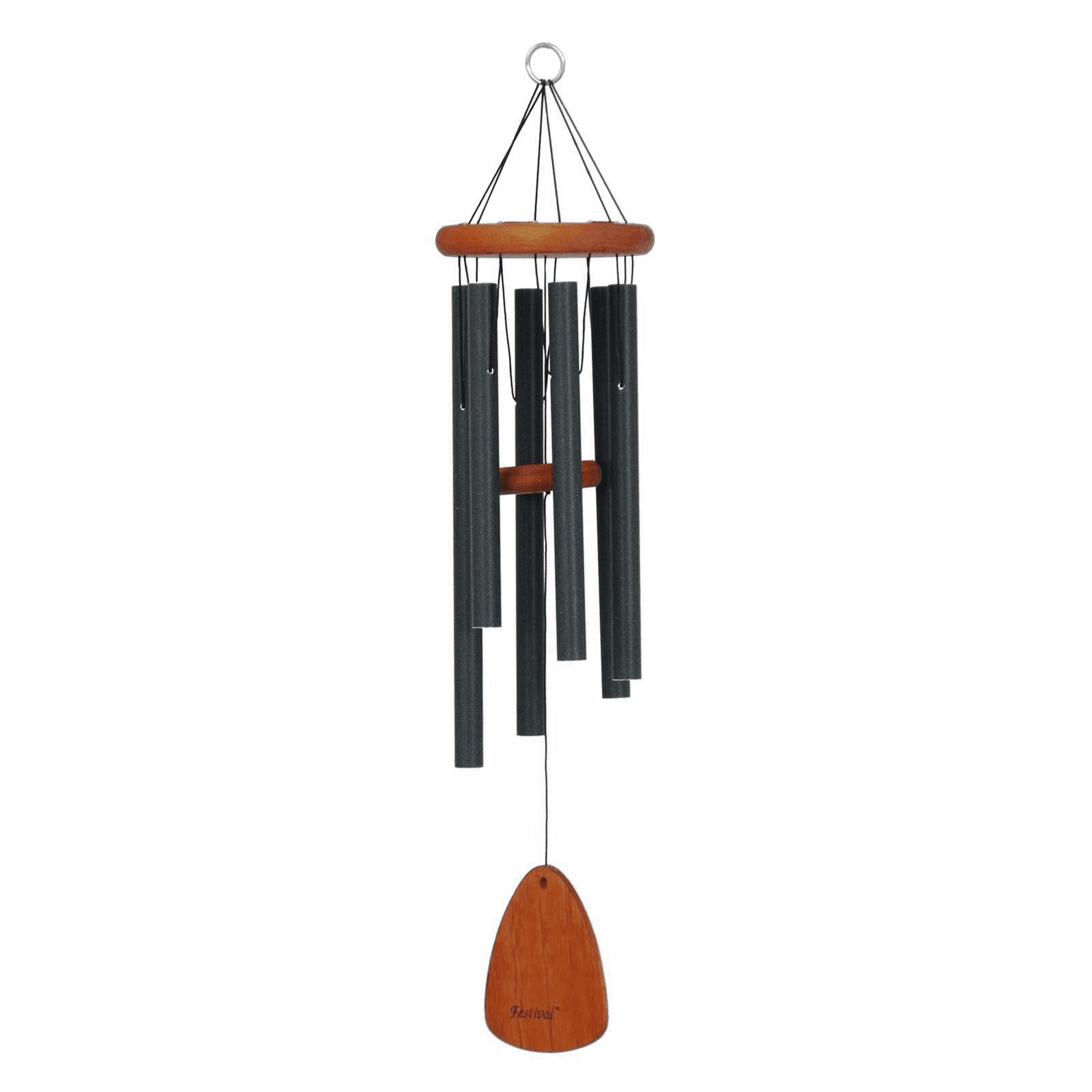 Proven Wind River Festival 30 in. Forest Green Windchime Scale of B-Flat Convenient