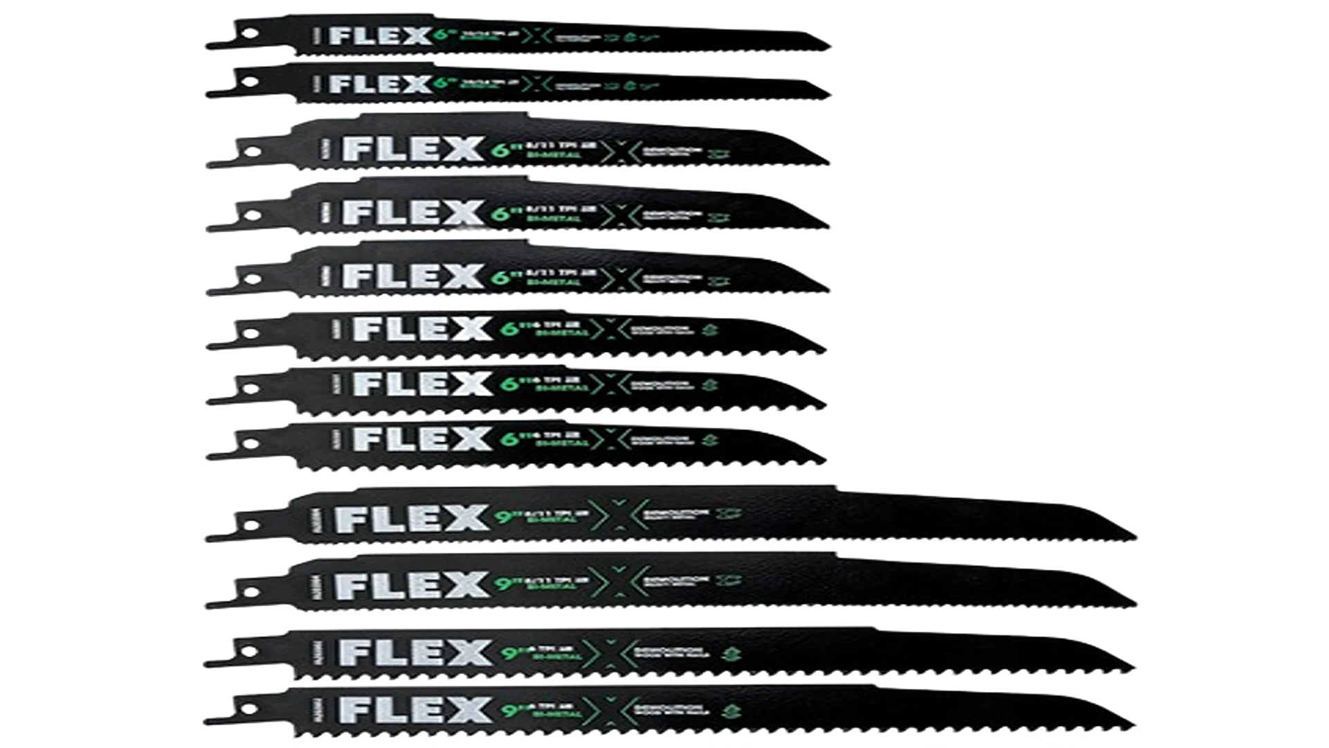 Dependable FLEX Demolition Reciprocating Saw Blade Set Fine Crafted