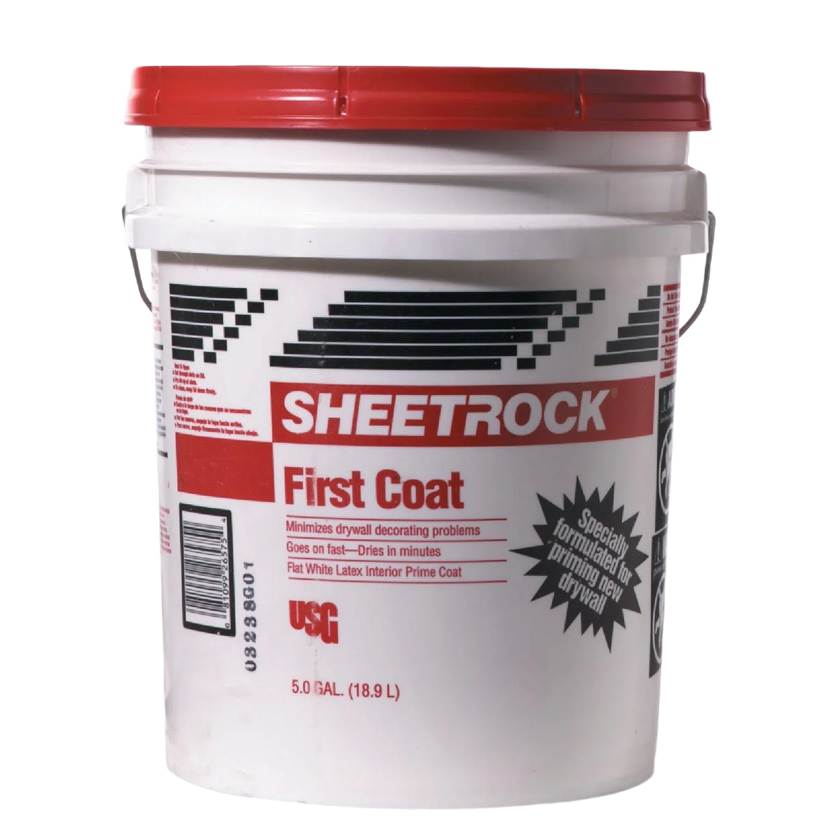 Breathable Sheetrock First Coat Interior Primer 5-Gallon Exceptional