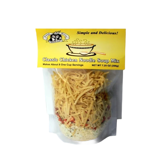 Powerful Amish Wedding Classic Chicken Noodle Soup Mix 7.25 oz. Enhanced