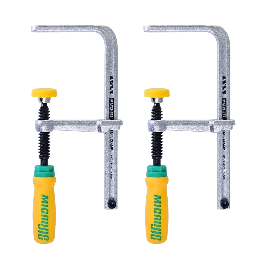 Effective Microjig Matchfit Dovetail Clamps 2-Pack Organic