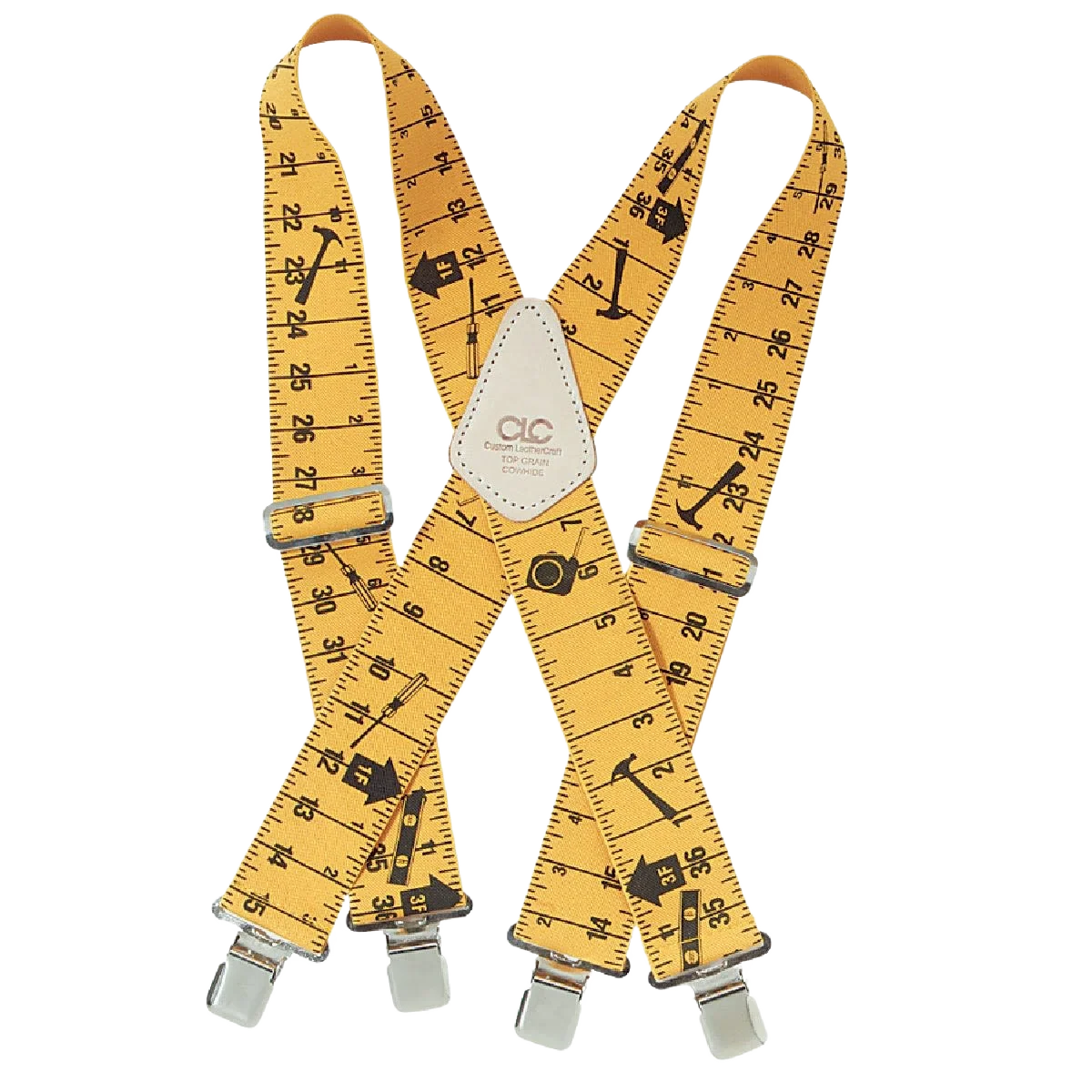 First-Class CLC Work Gear Yellow Ruler Work Suspenders Original Design