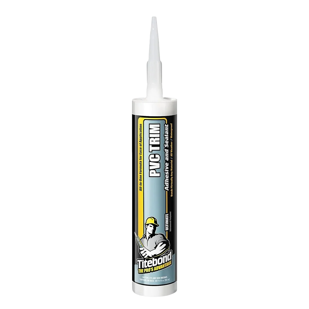 Fast Titebond PVC Trim Adhesive and Sealant Flexible