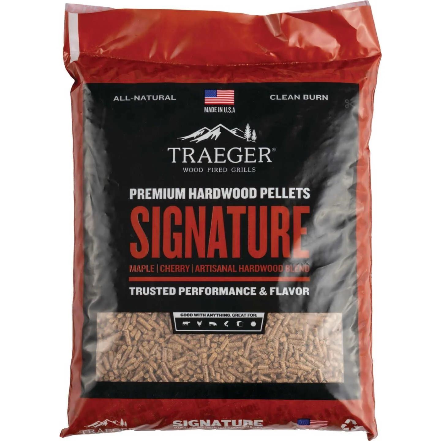 User-Friendly Traeger Signature Blend Wood Pellets 20 lbs. Premium