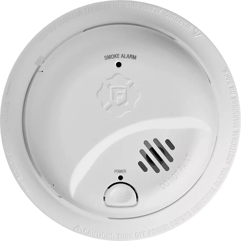 Environmentally Friendly First Alert Battery-Powered Ionization Smoke Alarm Natural