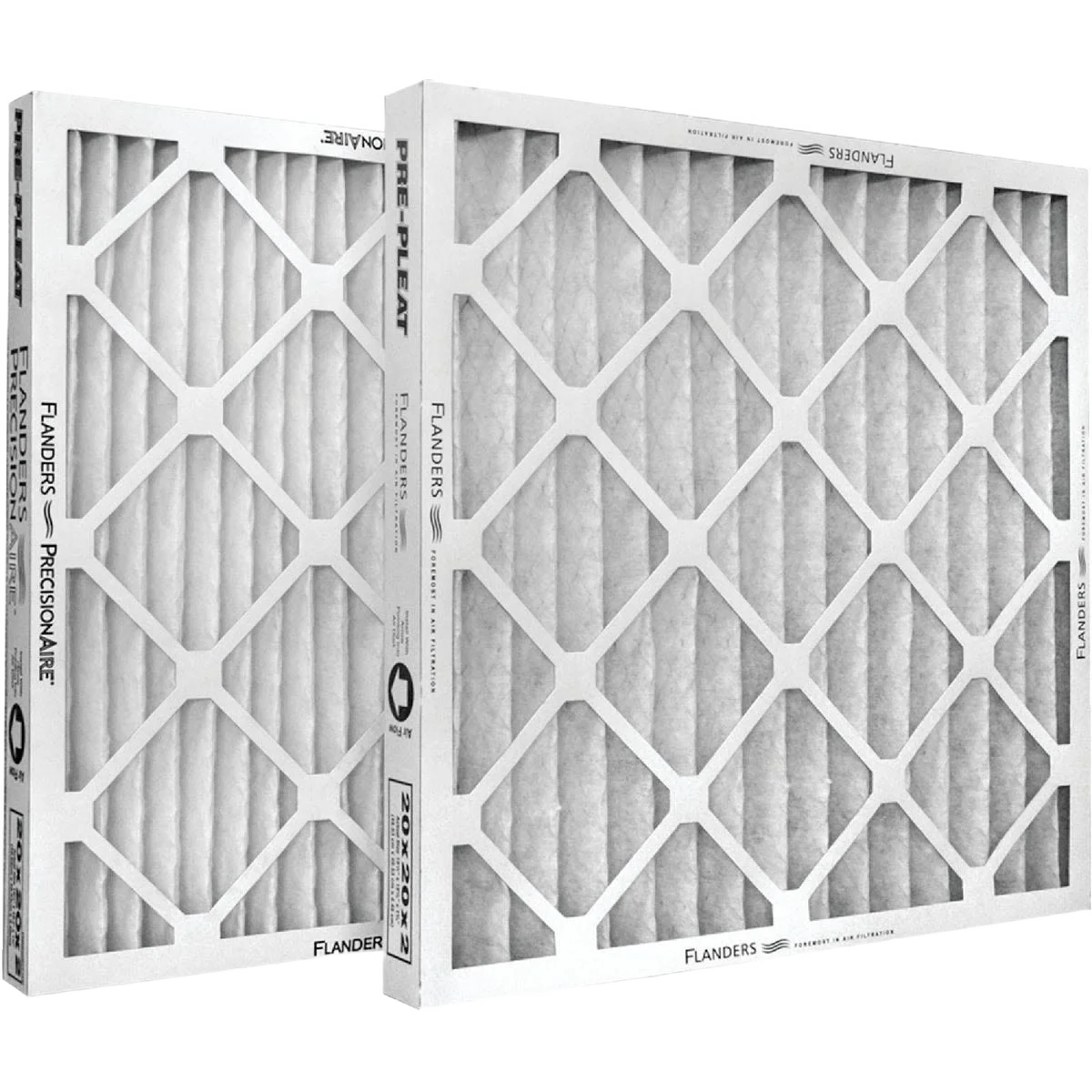 Durable Flanders Cleaning MERV 8 Furnace Filter 20 In. x 20 In. x 2 In. Soft