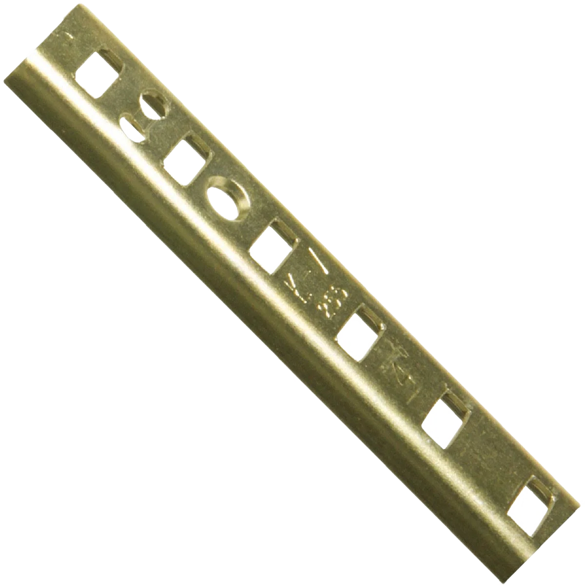 Verified Knape Vogt 255 Series 48 In. Brass Mortise-Mount Pilaster Shelf Standard Premium Material