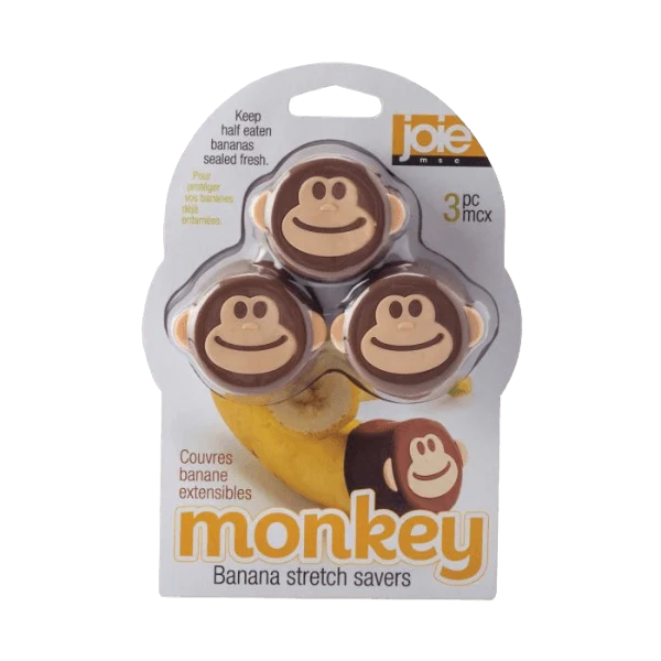 Detailed Joie Monkey Stretch Reusable Banana Cover 3-Pack Relaxed