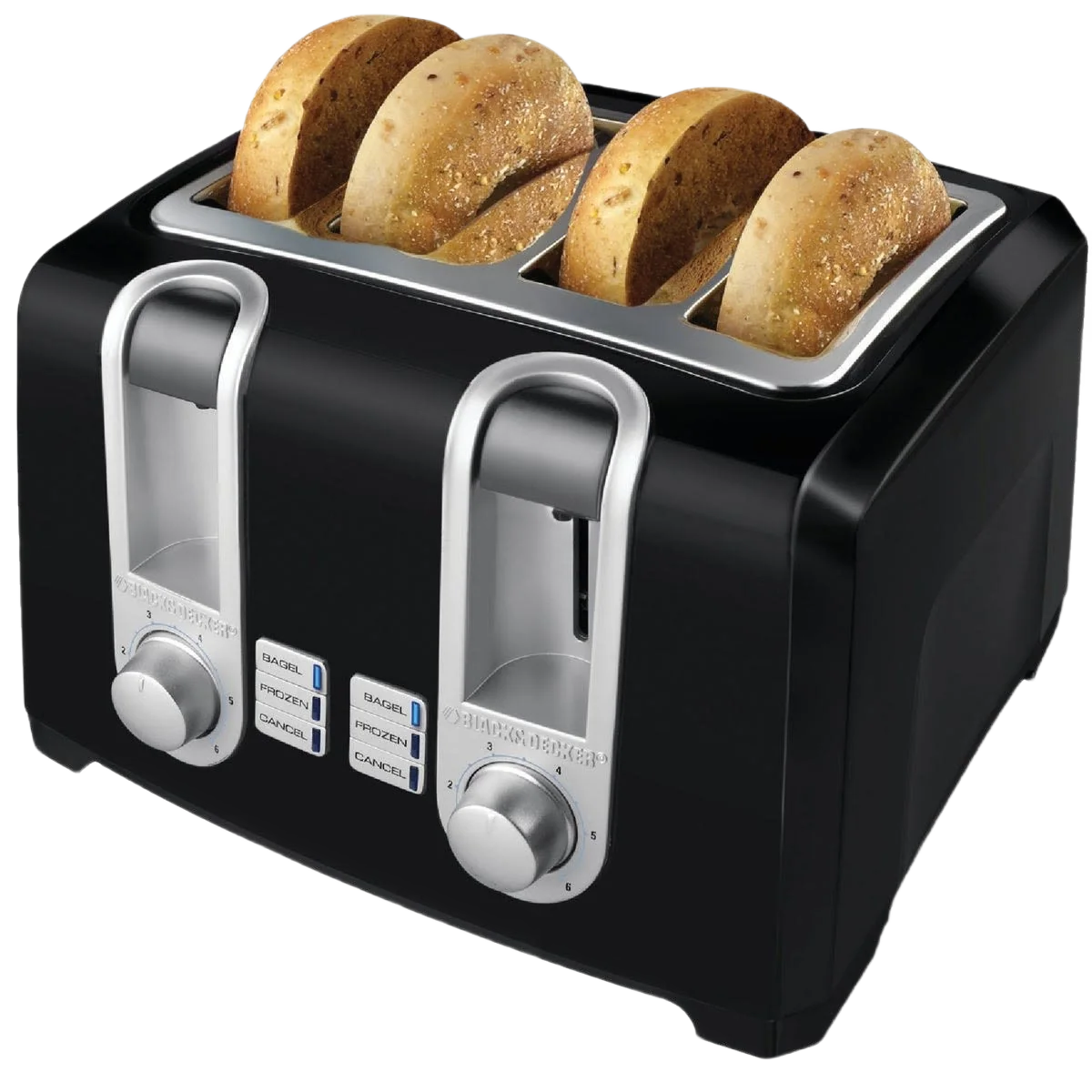 Efficient BLACK DECKER 4 Slice Toaster Luxury