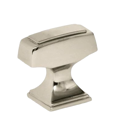 Casual Amerock Mulholland 1-1 4 Length Polished Nickel Cabinet Knob Secure
