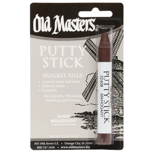 Superior Old Masters Mahogany Putty Stick Unique