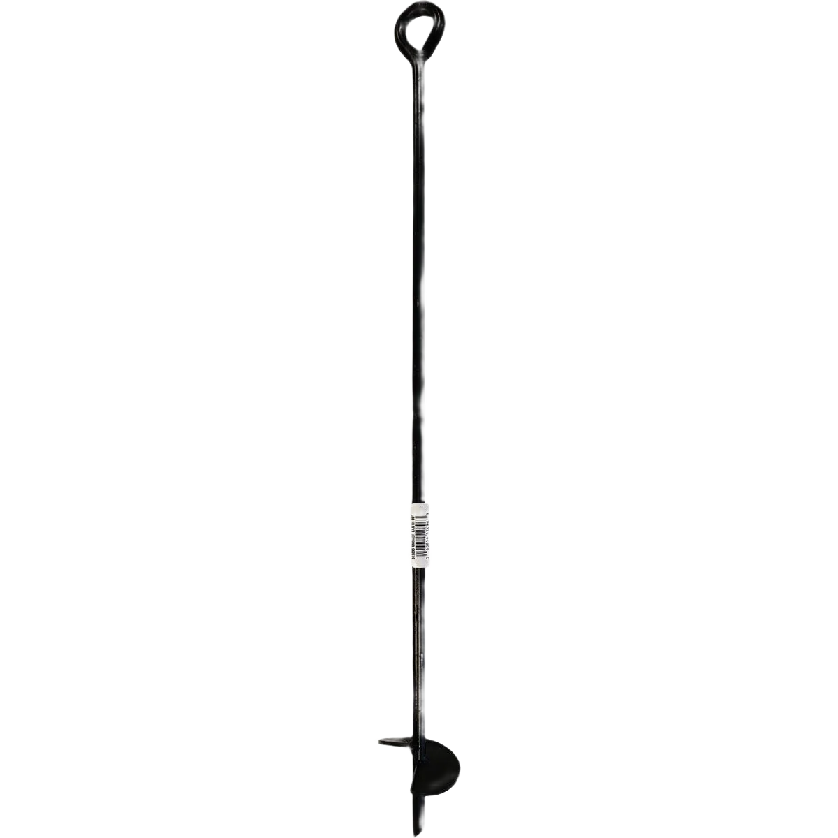 Clean Midwest Air Tech Black Steel Screw-In Earth Anchor 3 In. x 30 In. Stylish
