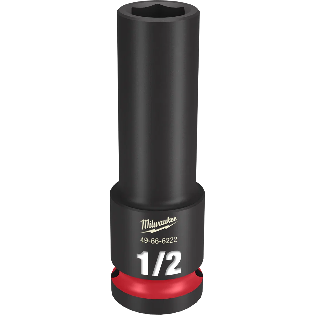 Organic Milwaukee SHOCKWAVE™ Impact Duty™ 1 2 Drive 1 2 Deep 6 Point Socket Elegant