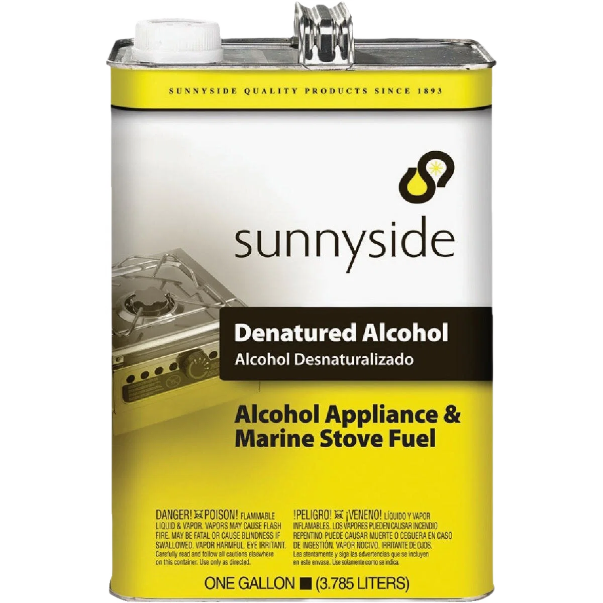 Reliable Sunnyside Denatured Alcohol Solvent 1 Gallon Effective
