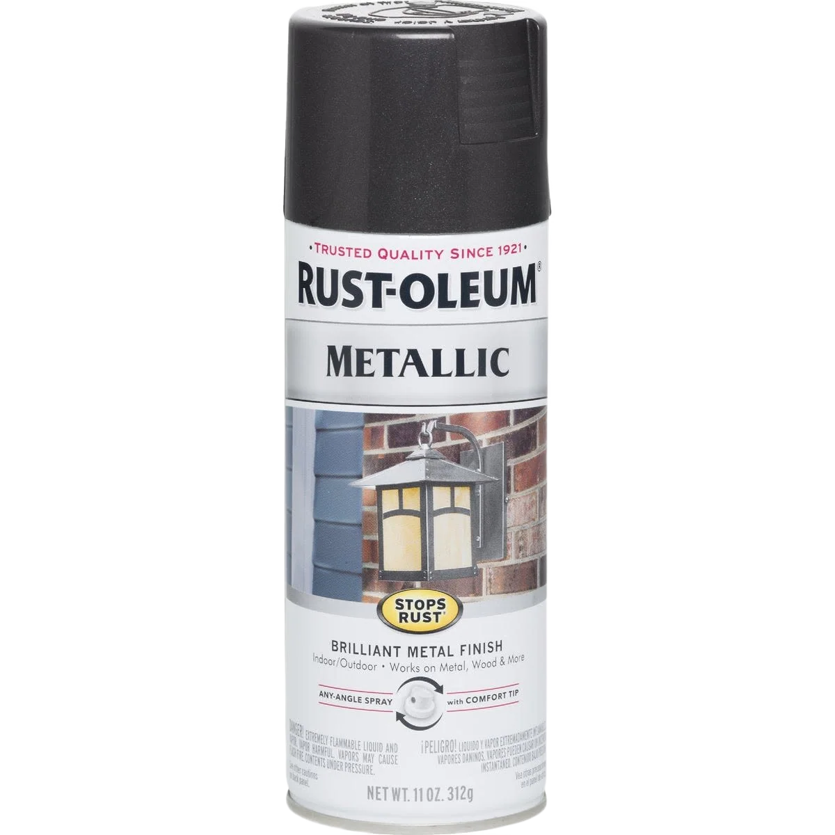 Breathable Rust-Oleum Black Night Metallic Spray Paint 11 oz. Exceptional
