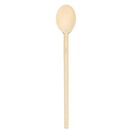 Fashionable HIC French Beechwood Wooden Spoon 14 in. Fine