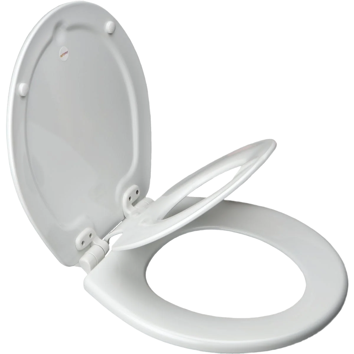 Recyclable Mayfair Round Next-Step White Toilet Seat Unique