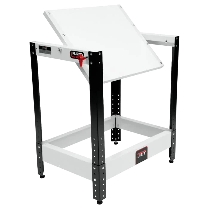 Secure JET Flip-Top Benchtop Tool Stand Innovative