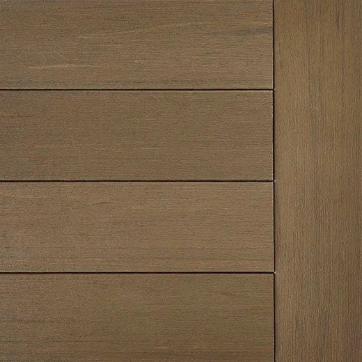Solid TimberTech Terrain Plus 16' Grooved Dark Oak Composite Decking Modern