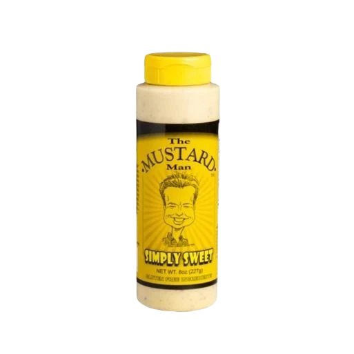 Contemporary Mustard Man Simply Sweet Mustard Certified