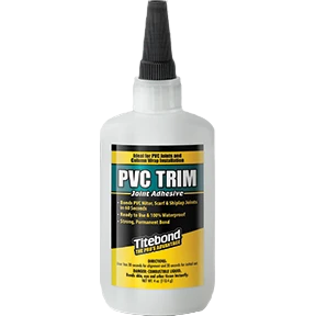 Refined Titebond 4 oz. PVC Trim Joint Adhesive First-Class