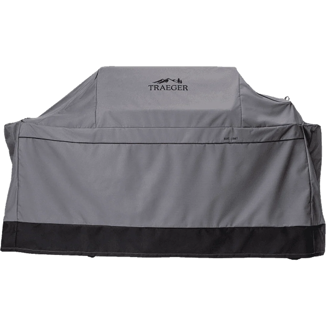 Detailed Traeger XL Gray Ironwood Full-Length Grill Cover Top-Quality
