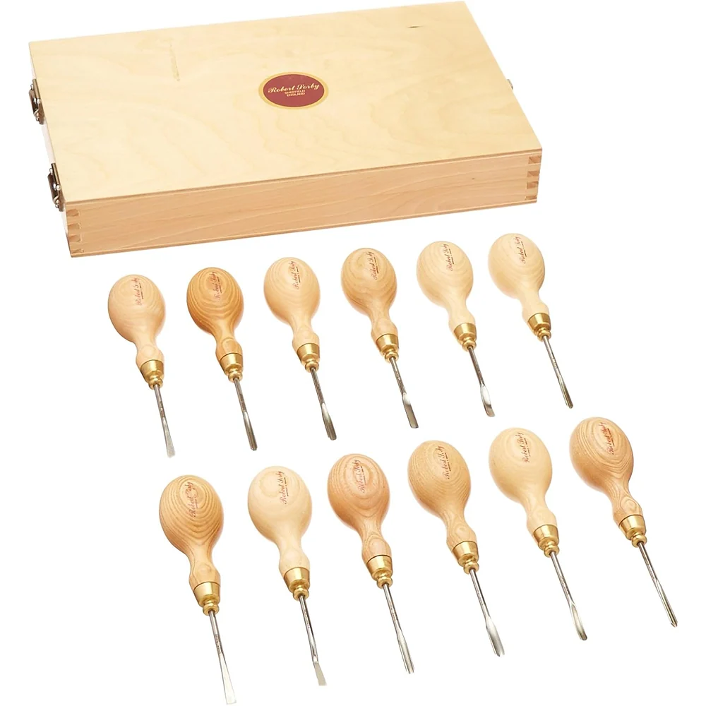 High-Performance Sorby 12 Pc. Micro Woodcarving Tool Set Dependable