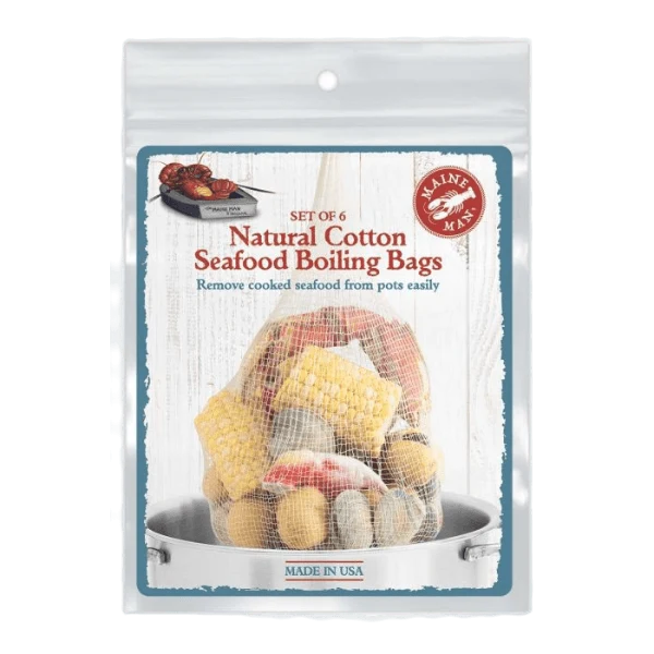 Healthy Maine Man Seafood Boiling Bags 6-Pack Lightweight