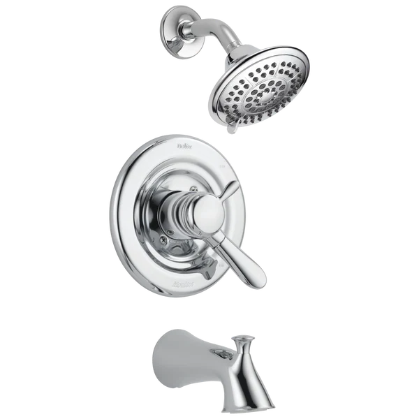 Functional Delta Lahara Chrome Monitor 17 Series Tub Shower Trim Effective