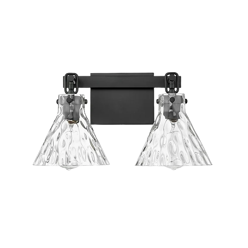 Outstanding Millennium Lighting 2 Fixture Matte Black Barlon Sconce Vanity Powerful