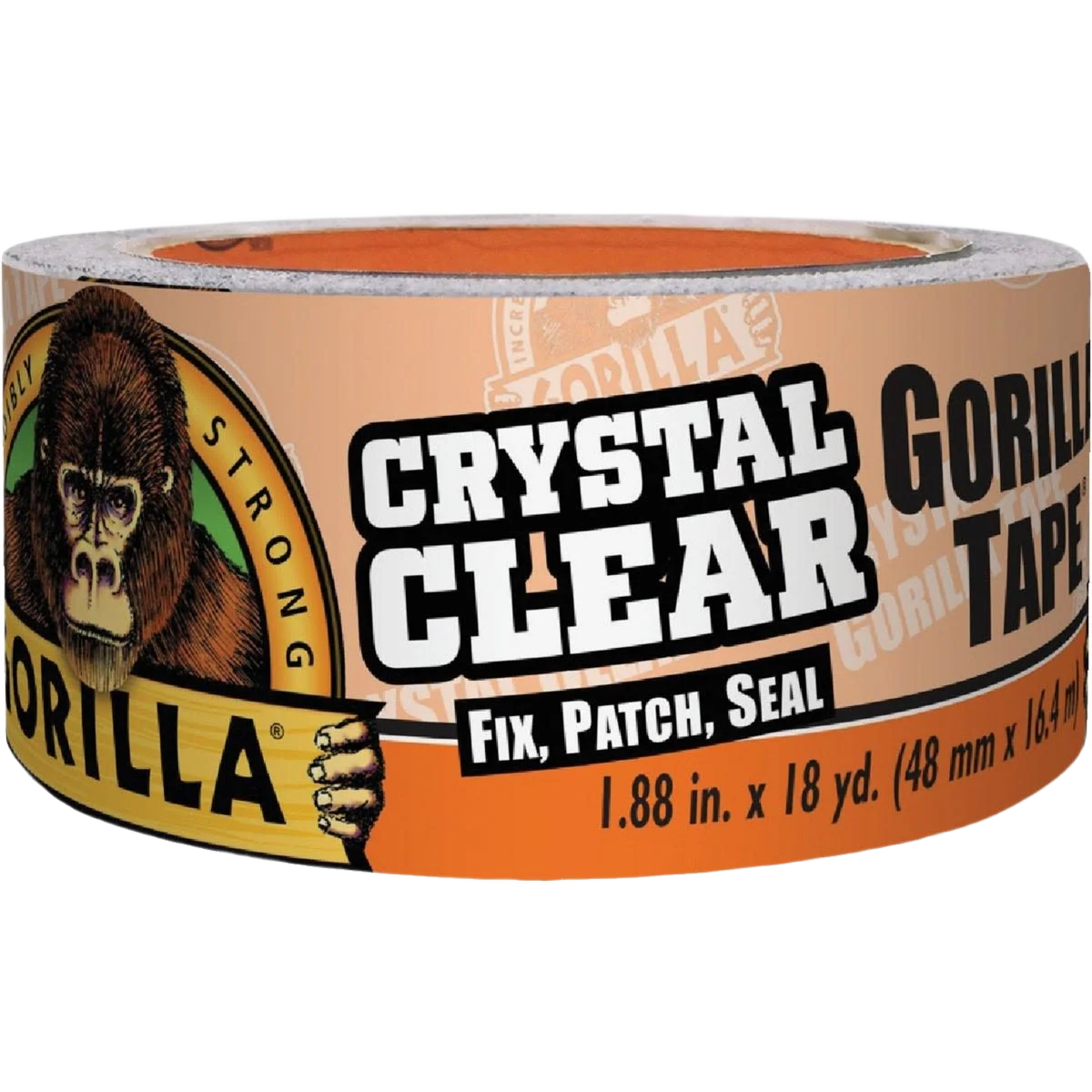 Consistent Gorilla Crystal Clear Duct Tape 1.88 in. x 18 yd. Artisan
