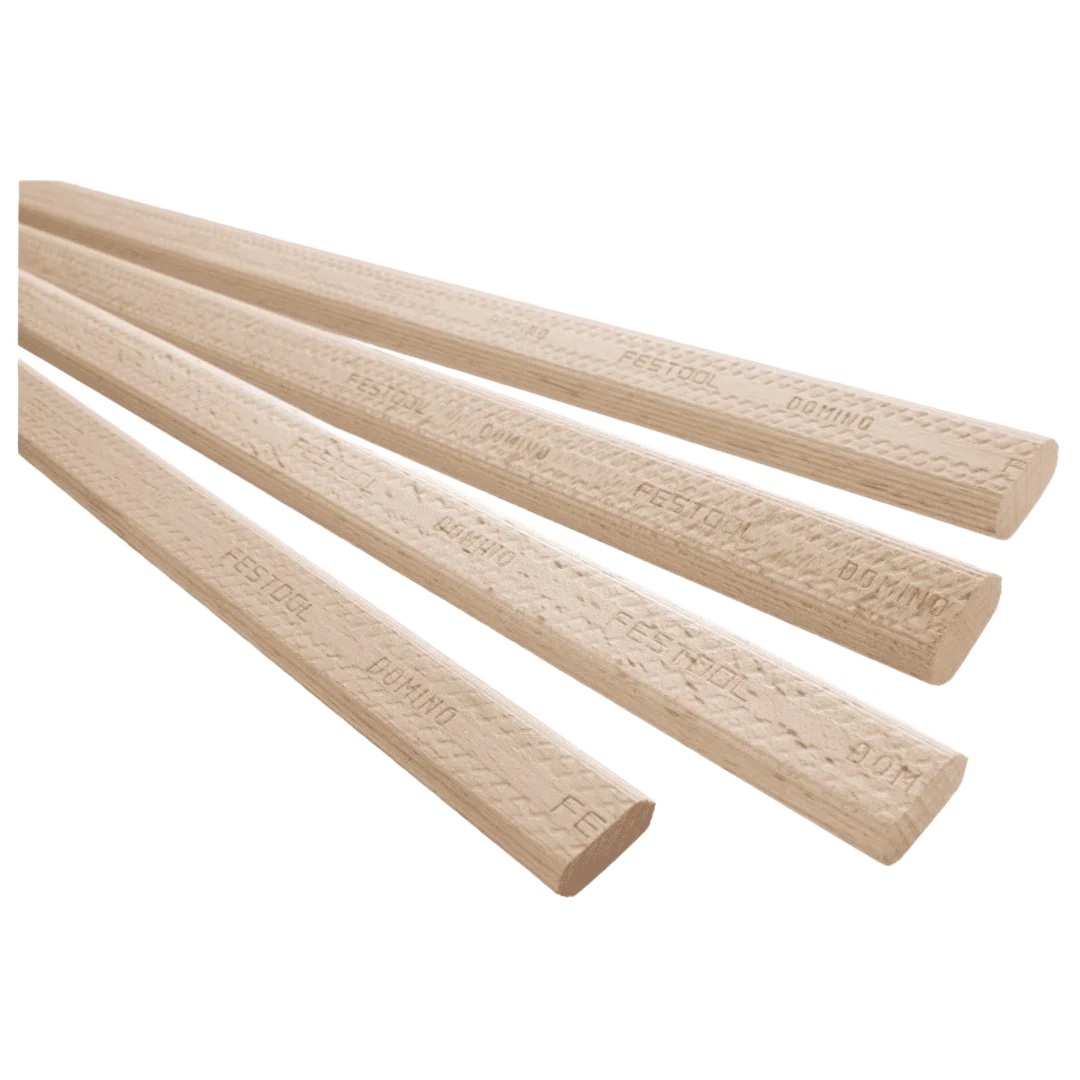 Breathable Festool 498687 10mm x 750mm Beech Domino Tenon Stock 28 ct Safe