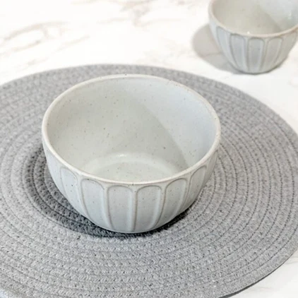 Outstanding PD Home and Garden White Ceramic Ce Bowl 5.5 Pure