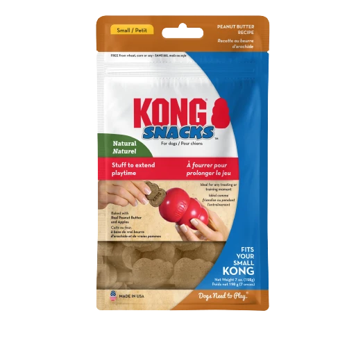 Detailed KONG Snacks Peanut Butter Small Biscuits 7 oz. High-Quality