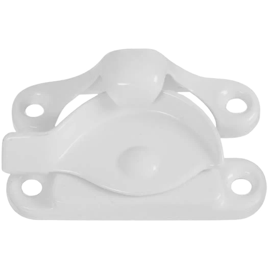 Traditional National Hardware White 7 8 Crescent Sash Lock Genuine
