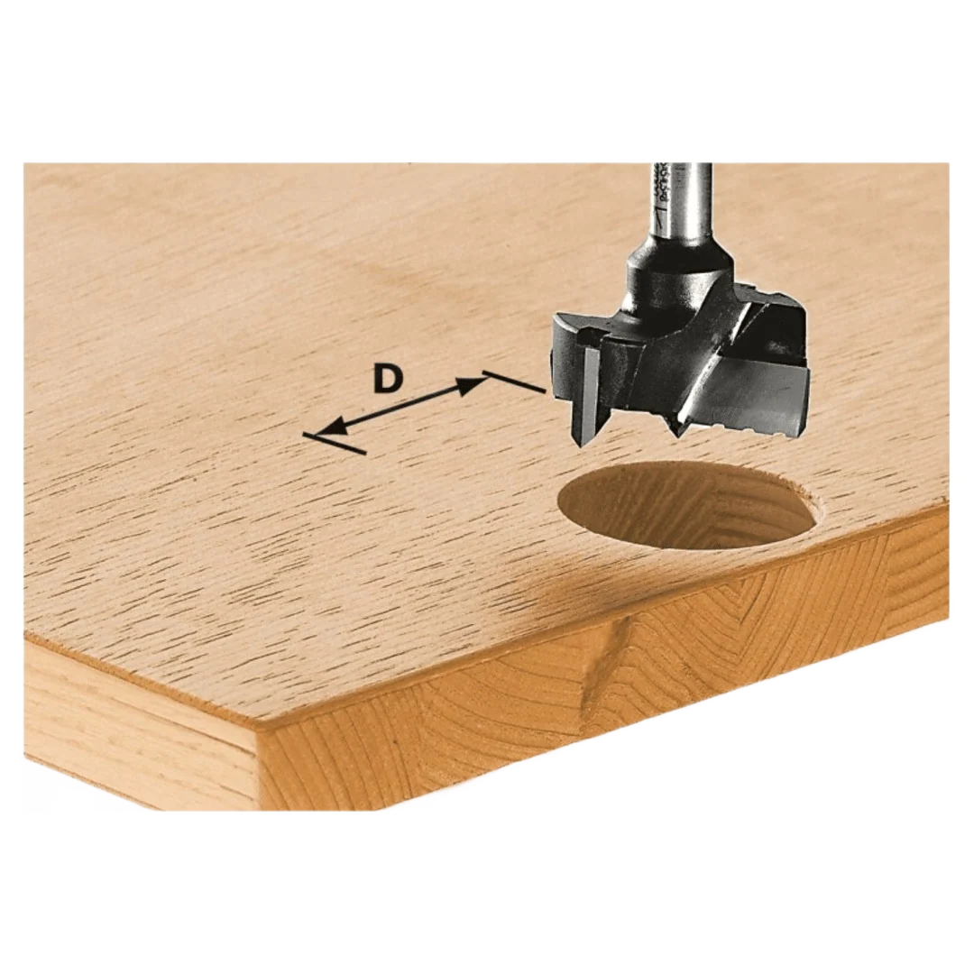 High-Grade Festool 491077 Cup Hinge Bit HW S8 D35 Natural