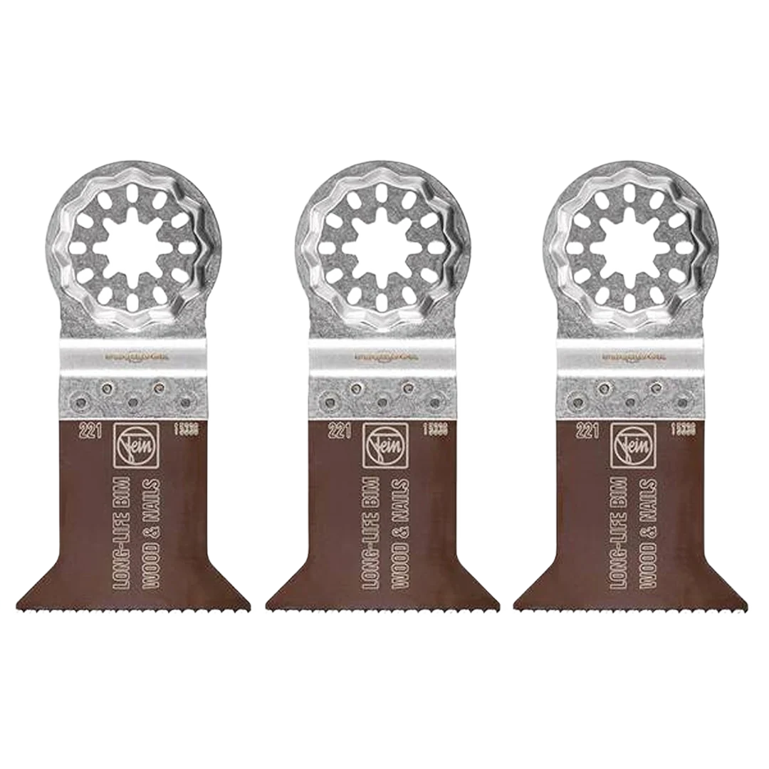 Secure Fein 2 In. Long-Life Saw Blades 3 Pack Practical