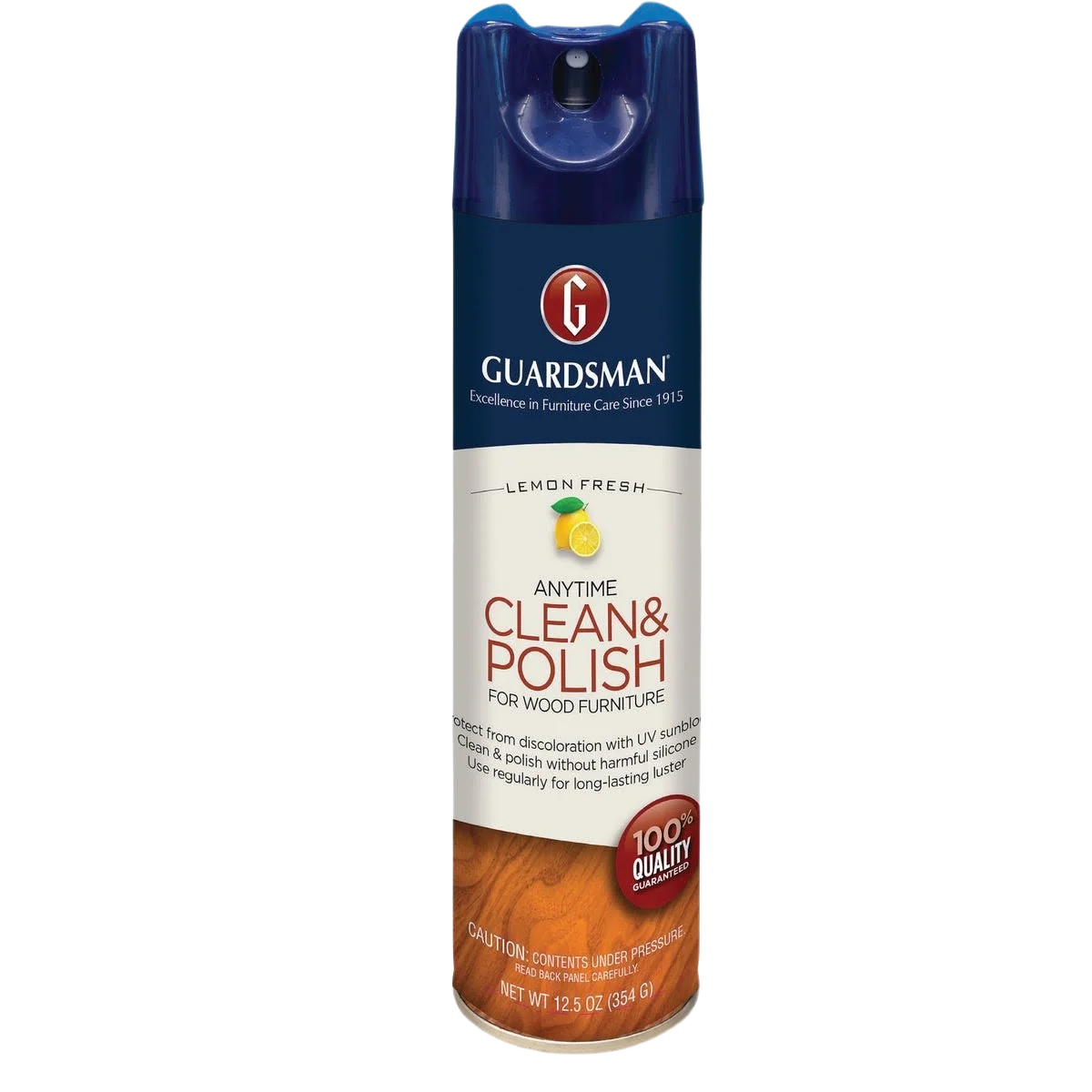 Sophisticated Guardsman Lemon Fresh Anytime Clean Polish for Wood Furniture 12.5 oz. Proven