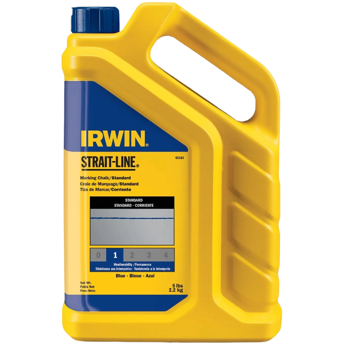 Artisan Irwin Strait-Line Blue Standard Chalk Line Chalk 5 lb. Innovative