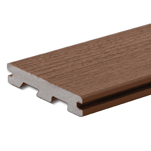 User-Friendly TimberTech 20' RO Terrain Collection Grooved Deck Board Brown Oak Safe