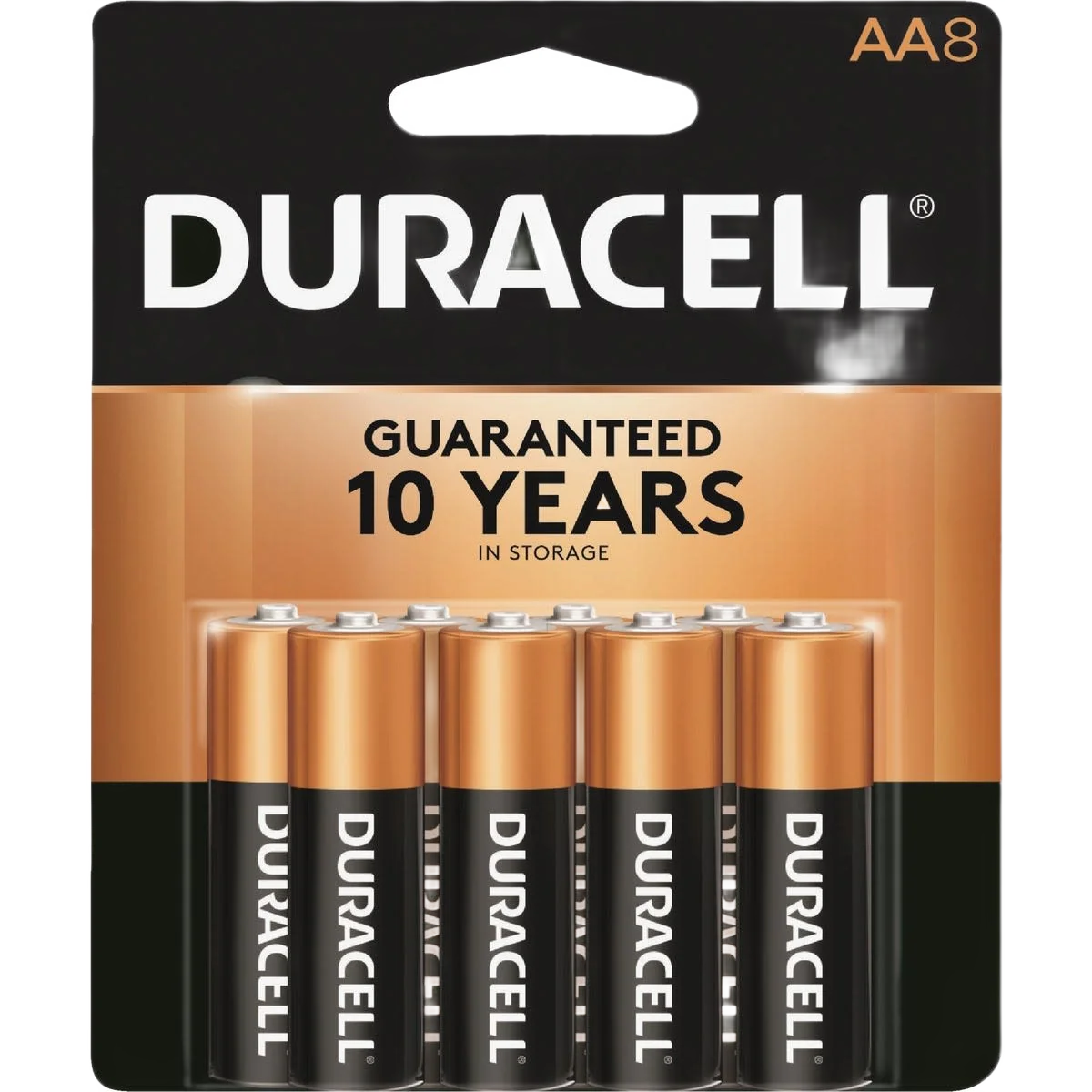 Optimized Duracell Coppertop AA Alkaline Battery 8-Pack Responsible