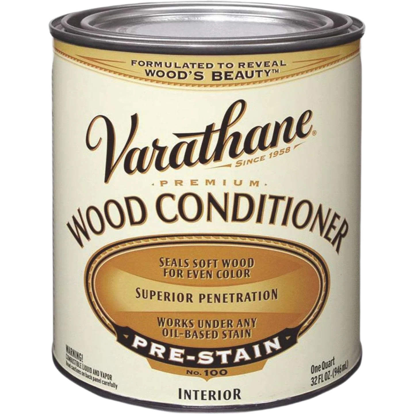 Authentic Varathane Wood Conditioner 1 Quart Versatile